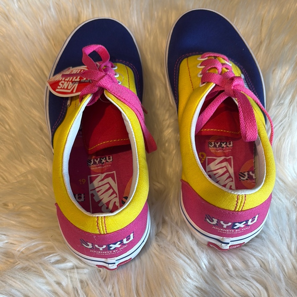 Vand Yellow and Blue Sneakers - Picture 2 of 4